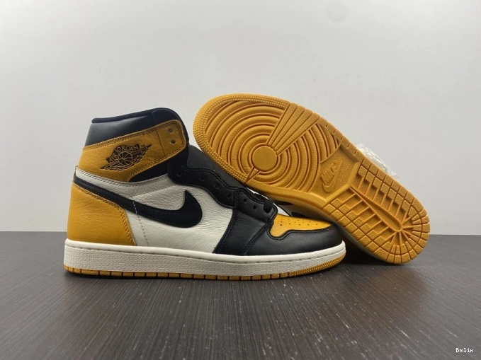 Bmlin High Toe 555088-711 1 Air Yellow Jordan OG 0709